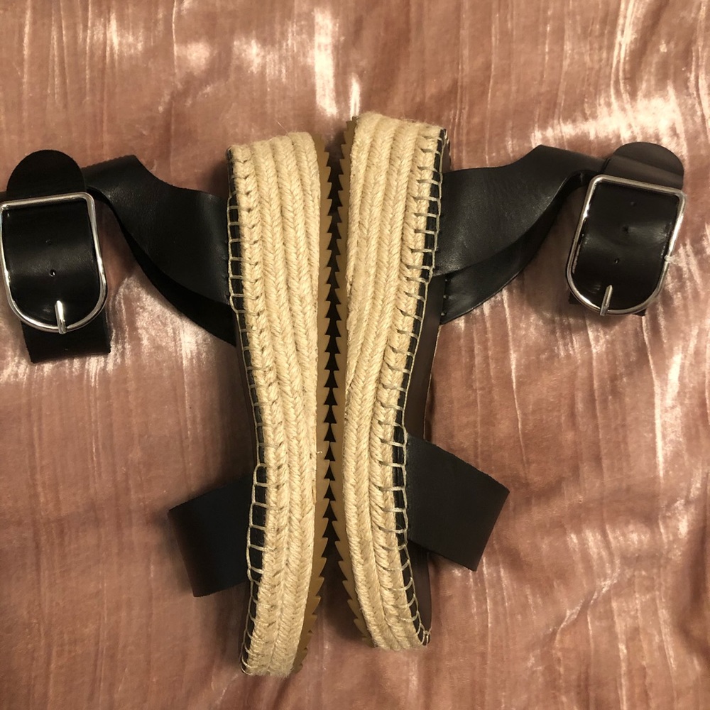 🌟NEW🌟 FRANCO SARTO espadrille wedge sandal 7